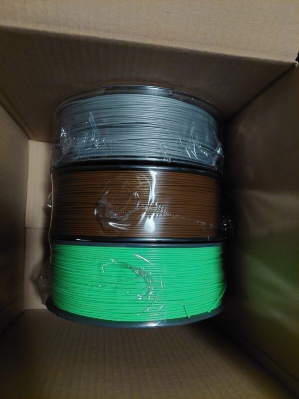 3 stk - MYSTIC BOX - Ass. Color & KG - PLA Filament - 1.75mm