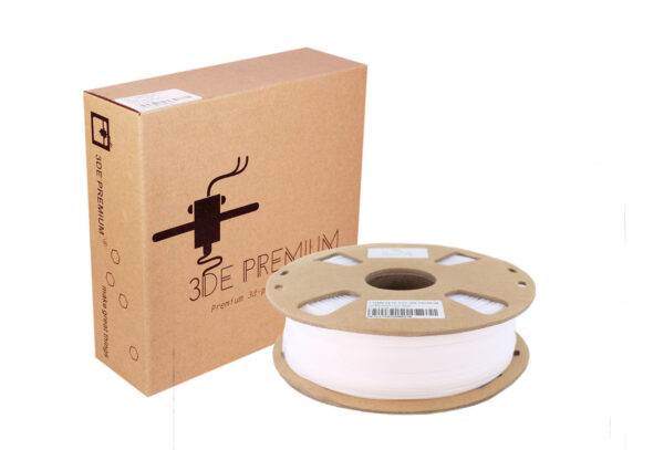 3DE Premium - Opaque PETG - White - 1.75mm - 1kg