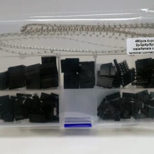 Dupont Connector Kit - 2.54mm - 2-3-4-5-6 - 460pcs