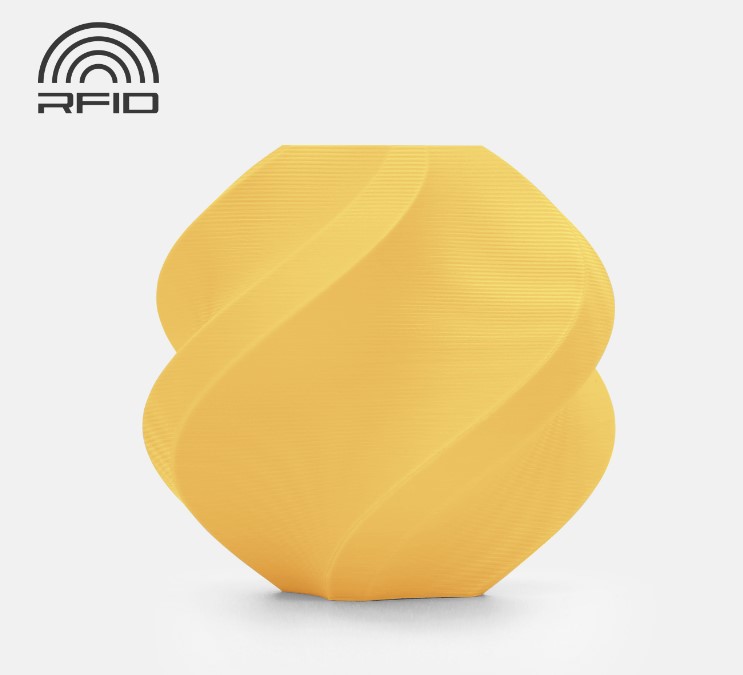 Bambu Lab - PLA Matte- Lemon Yellow - 1.75mm - 1kg Refill