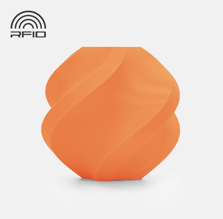 Bambu Lab - PLA Matte- Mandarin Orange - 1.75mm - 1kg Refill