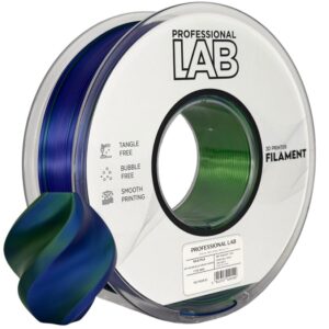 Silk TriColor  Blue Green Purple – Prof. Lab - 1,75 mm - 1 kg