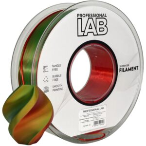 Silk TriColor  Red Yellow Green – Prof. Lab - 1,75 mm - 1 kg