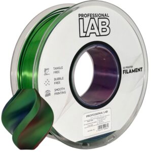 Silk TriColor  Red Blue Green – Prof. Lab - 1,75 mm - 1 kg