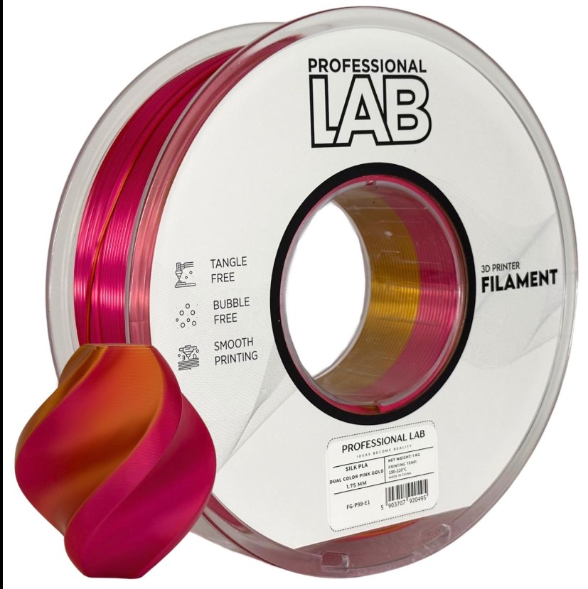 Silk Dual Color Pink Gold – Prof. Lab - 1,75 mm - 1 kg