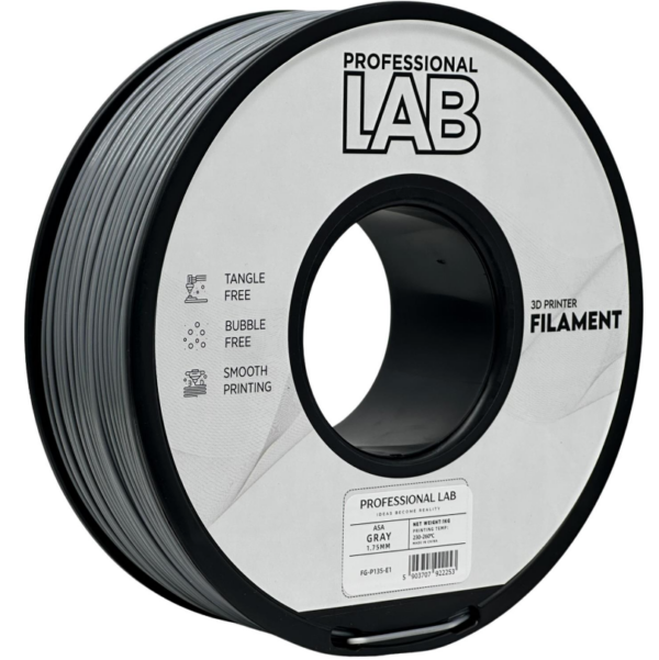 Labnlager ASA Gray – Prof. Lab 1,75MM 1KG – 3D Lageret