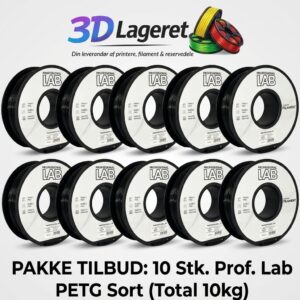 Prof.Lab PETG Black 10 Pakke